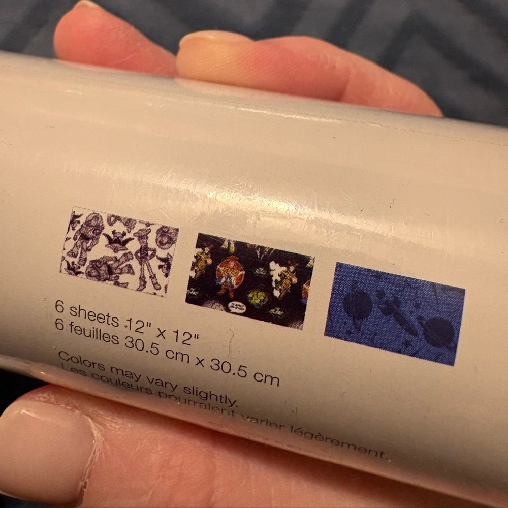 Cricut NWOT Disney Removable Matte Premium Vinyl Sample Bundle of 5 MSRP $17ea - Picture 8 of 12